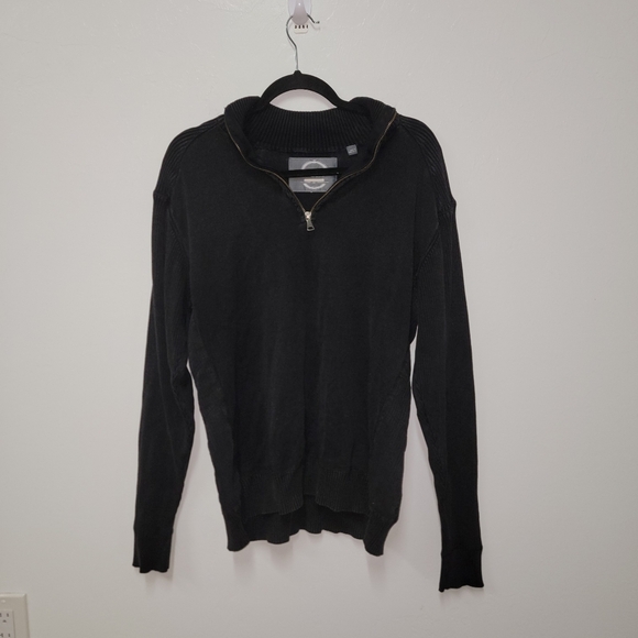 #251 BKE mens pullover quarter zip up sweater size XL - Picture 1 of 7